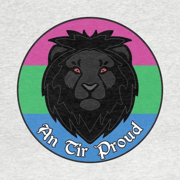 An Tir Pride - Polysexual - Populace Badge Style 2 by Yotebeth
